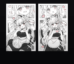《腹黑病娇少女》表情包&高清壁纸，支持导入微信和QQ作为表情包-表情包小岛