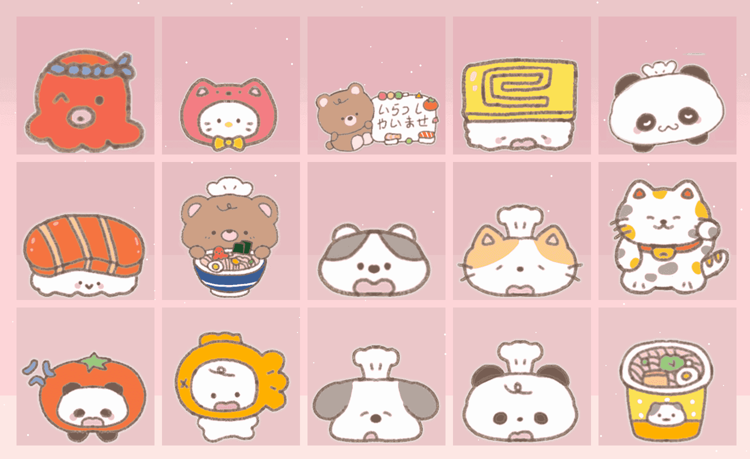 小食喵 表情包预览