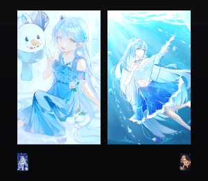 《神谷奈月·冬日精灵》表情包&高清壁纸，支持导入微信和QQ作为表情包-表情包小岛