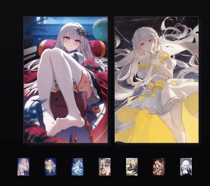 《【星辰与秘闻】纱依收藏集》表情包&高清壁纸，支持导入微信和QQ作为表情包-表情包小岛