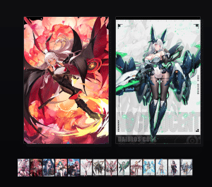 《交错战线收藏集-庆典之夜》表情包&高清壁纸，支持导入微信和QQ作为表情包-表情包小岛