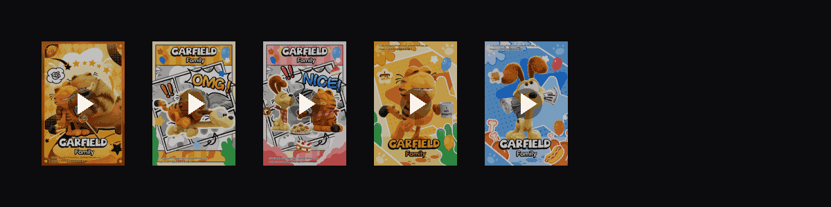 加菲猫家族  动态壁纸预览