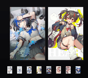 《司稽-群青少女收藏集》表情包&高清壁纸，支持导入微信和QQ作为表情包-表情包小岛