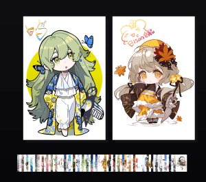 《四季的少女》收藏集表情包&高清壁纸，支持导入微信和QQ作为表情包-表情包小岛