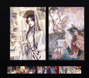《天官赐福》漫画收藏集表情包&高清壁纸，支持导入微信和QQ作为表情包-表情包小岛