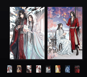 《天官赐福动画收藏集-化蝶再归来》表情包&高清壁纸，支持导入微信和QQ作为表情包-表情包小岛