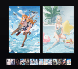 《战舰少女R收藏集》表情包&高清壁纸，支持导入微信和QQ作为表情包-表情包小岛
