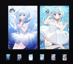 《星宮汐＆明收藏集-幻境深海》表情包&高清壁纸，支持导入微信和QQ作为表情包-表情包小岛