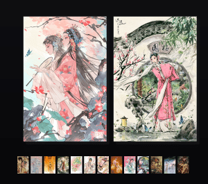 《梅兰芳·万象承华》表情包&高清壁纸，支持导入微信和QQ作为表情包-表情包小岛