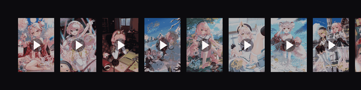 粉妆玉琢  动态壁纸预览
