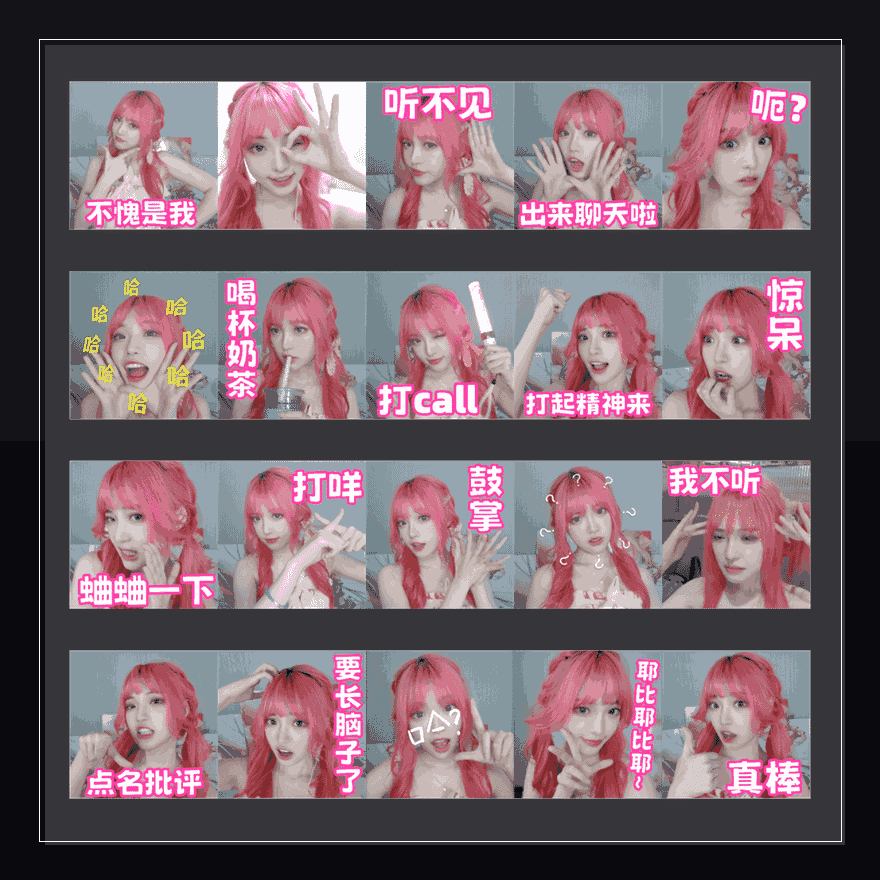 衍夏成歌 表情包预览