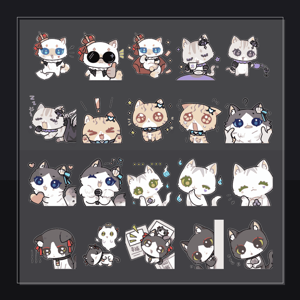 猫之城  表情包预览