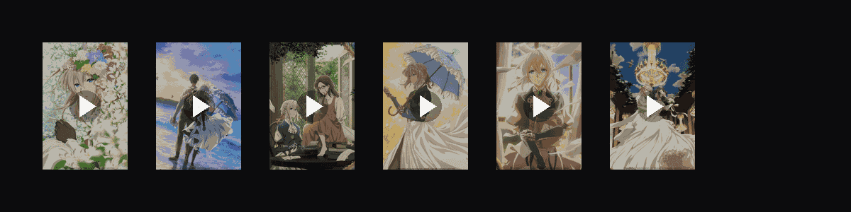 紫罗兰永恒花园收藏集  动态壁纸预览