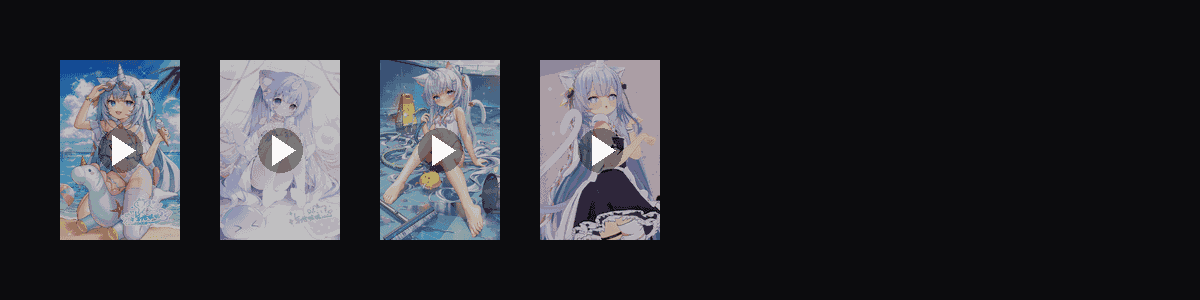 奶萌独角猫  动态壁纸预览