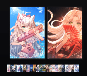 《银杏·星川铃·阿绿收藏集》表情包&高清壁纸，支持导入微信和QQ作为表情包-表情包小岛