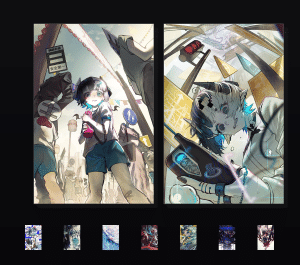 《陽葉 恶魔与少女收藏集》表情包&高清壁纸，支持导入微信和QQ作为表情包-表情包小岛