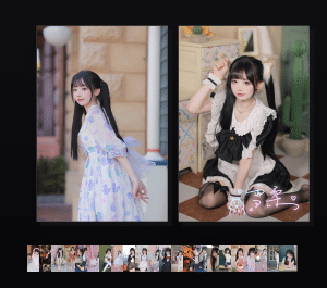 《雪柔个人收藏集》表情包&高清壁纸，支持导入微信和QQ作为表情包-表情包小岛