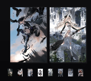 《魔女与神兵》表情包&高清壁纸，支持导入微信和QQ作为表情包-表情包小岛