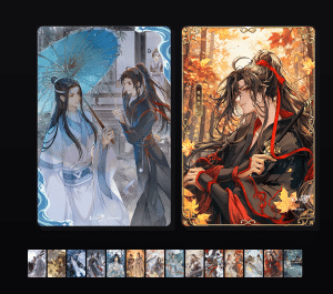 《魔道祖师动画收藏集》表情包&高清壁纸，支持导入微信和QQ作为表情包-表情包小岛