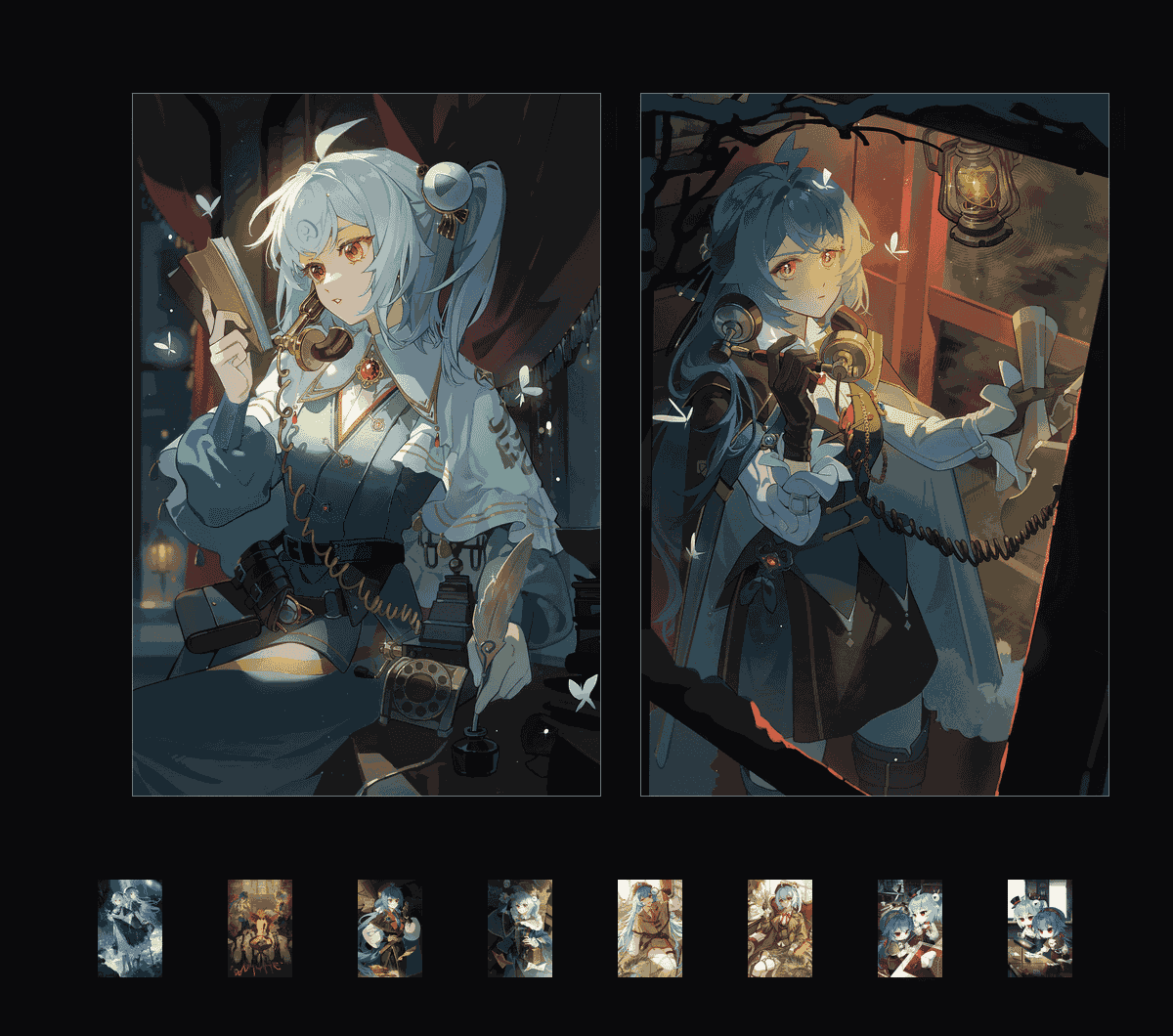 《2233·少女日记-侦探手札》表情包&高清壁纸，支持导入微信和QQ作为表情包-哔哩小岛
