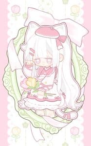 《春日画框少女》表情包&高清壁纸，支持导入微信和QQ作为表情包-表情包小岛