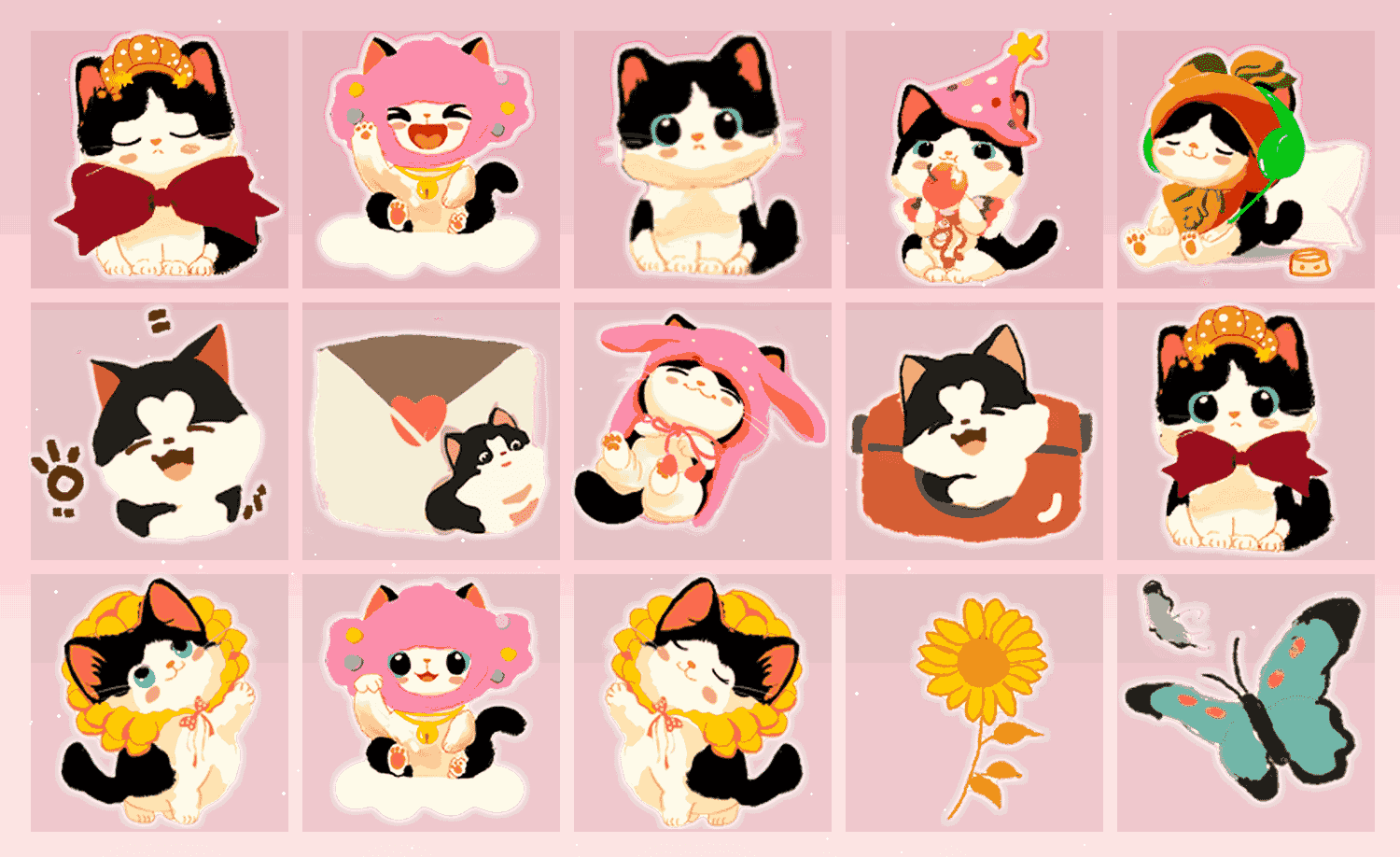 猫猫出没 表情包预览