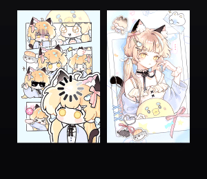 《海盐猫猫少女》表情包&高清壁纸，支持导入微信和QQ作为表情包-表情包小岛
