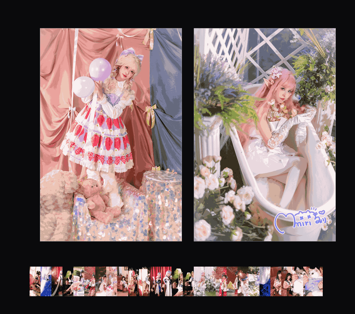 《miriちゃん》表情包&高清壁纸，支持导入微信和QQ作为表情包-表情包小岛