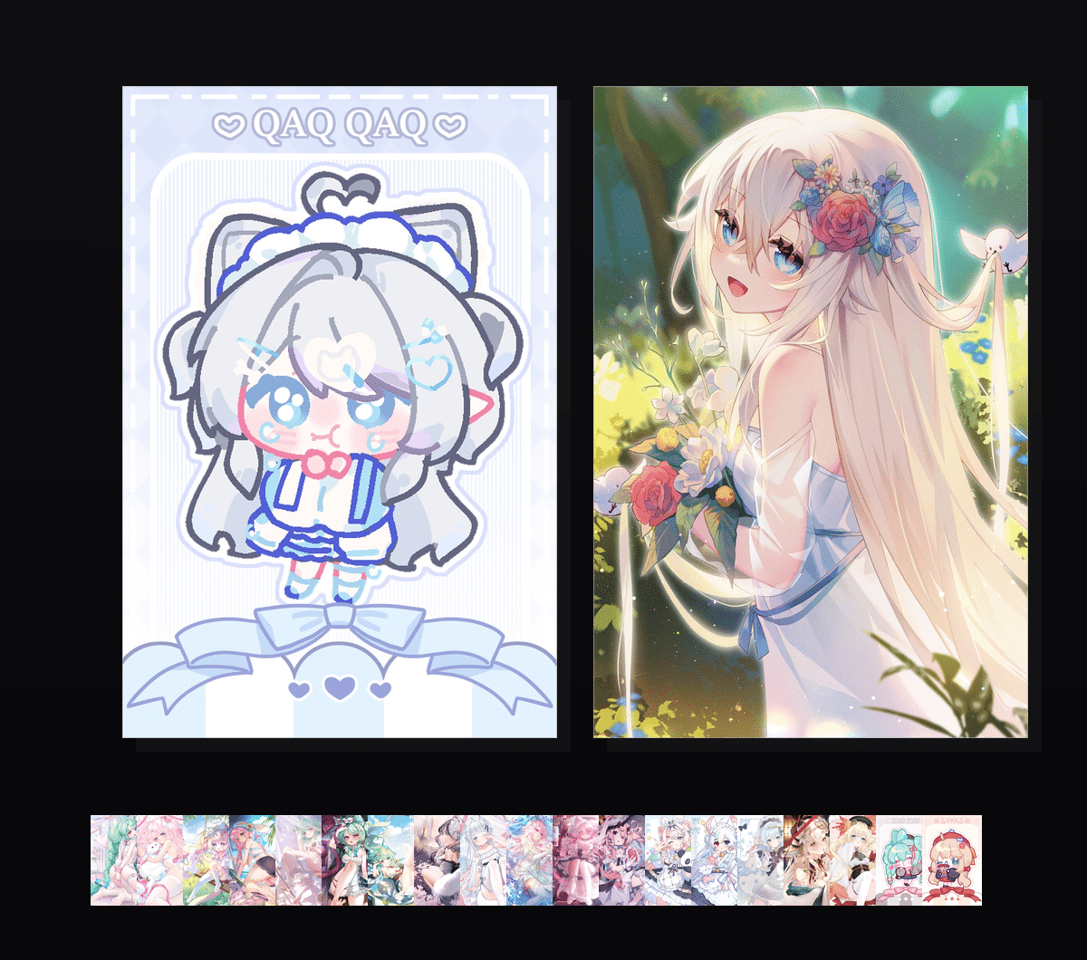 《菜咪工社白色情画》表情包&高清壁纸，支持导入微信和QQ作为表情包-表情包小岛