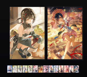 《深空之眼三周年》表情包&高清壁纸，支持导入微信和QQ作为表情包-表情包小岛