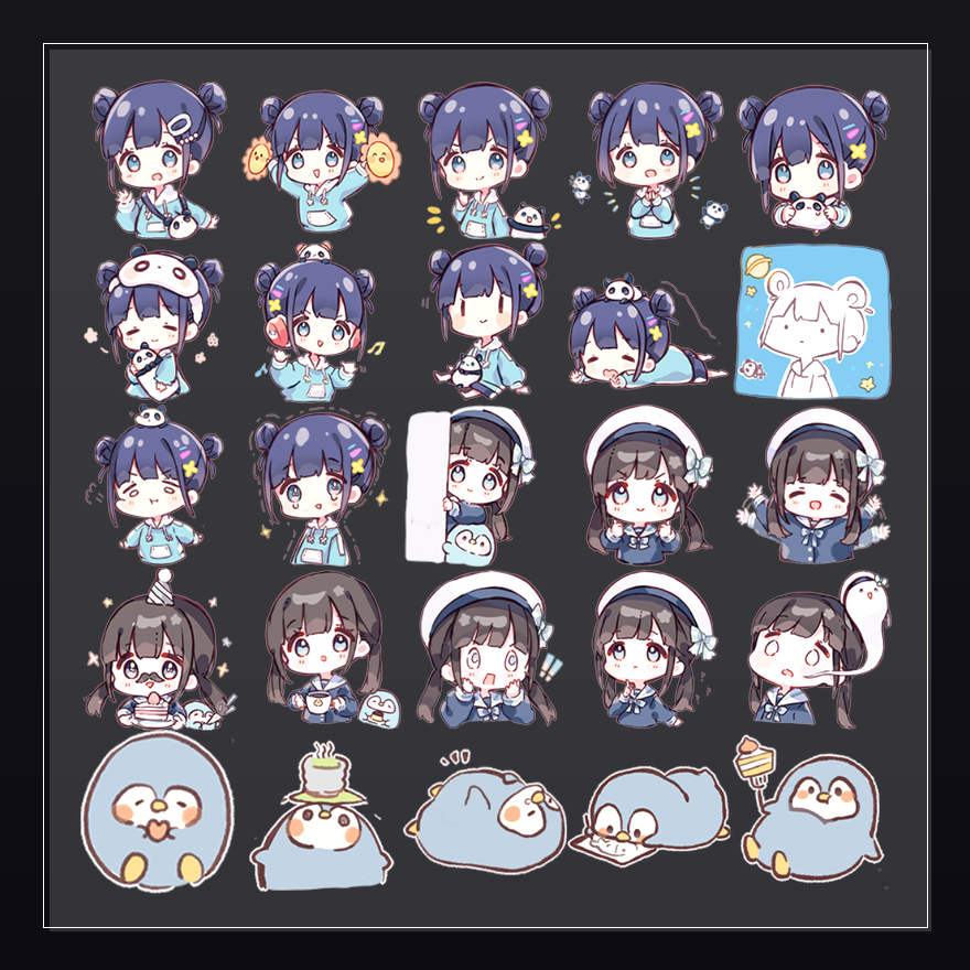 Pastel Box 表情包预览