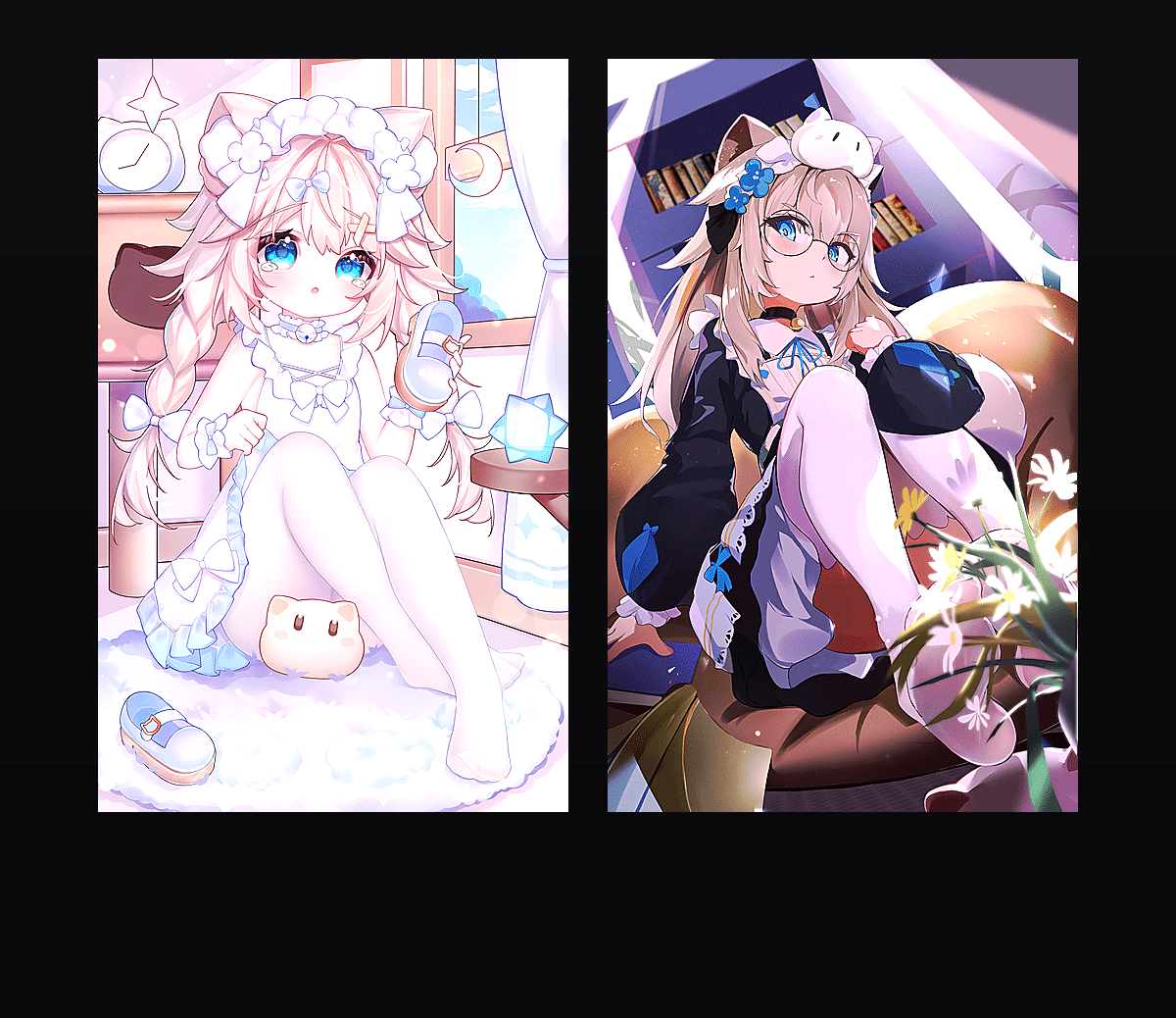 《菠之萝 小小女仆》表情包&高清壁纸，支持导入微信和QQ作为表情包-表情包小岛