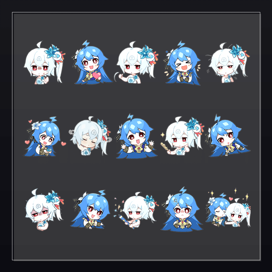潮蚀 表情包预览