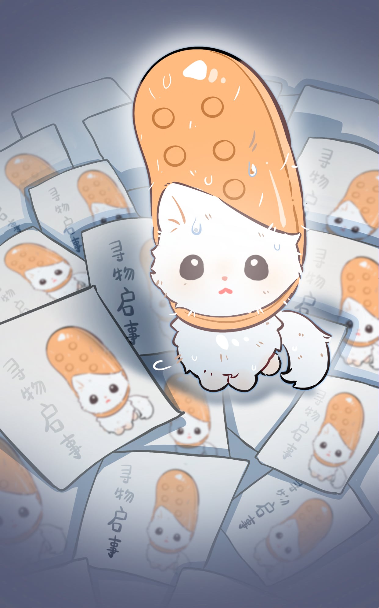 《寻猫启事》表情包&高清壁纸，支持导入微信和QQ作为表情包-表情包小岛
