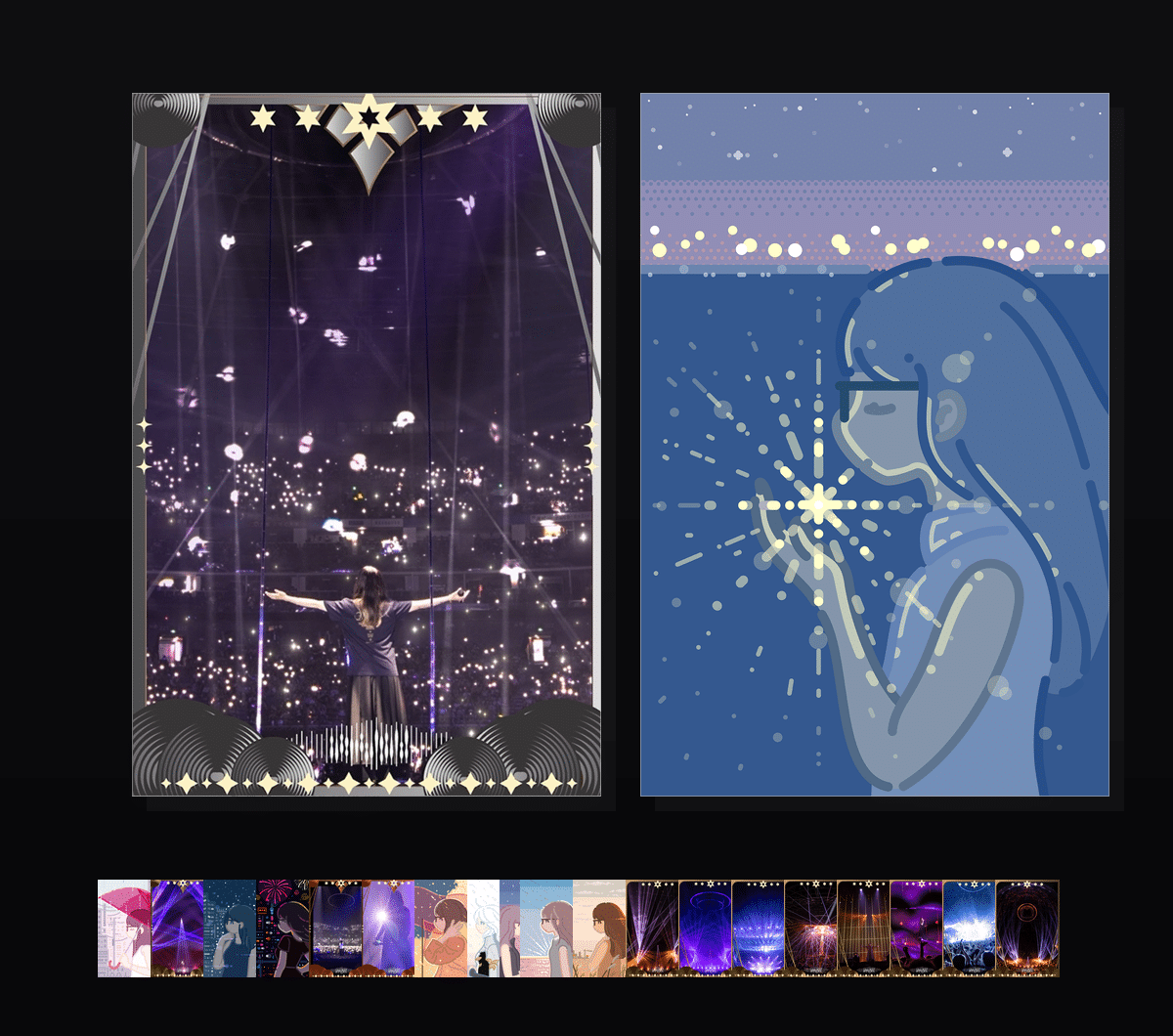 《Aimer digital collection》表情包&高清壁纸，支持导入微信和QQ作为表情包-表情包小岛