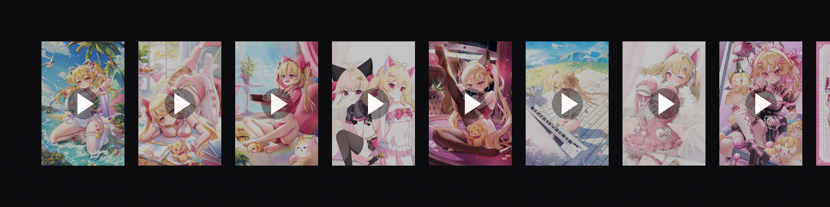 GalGame女主角  动态壁纸预览