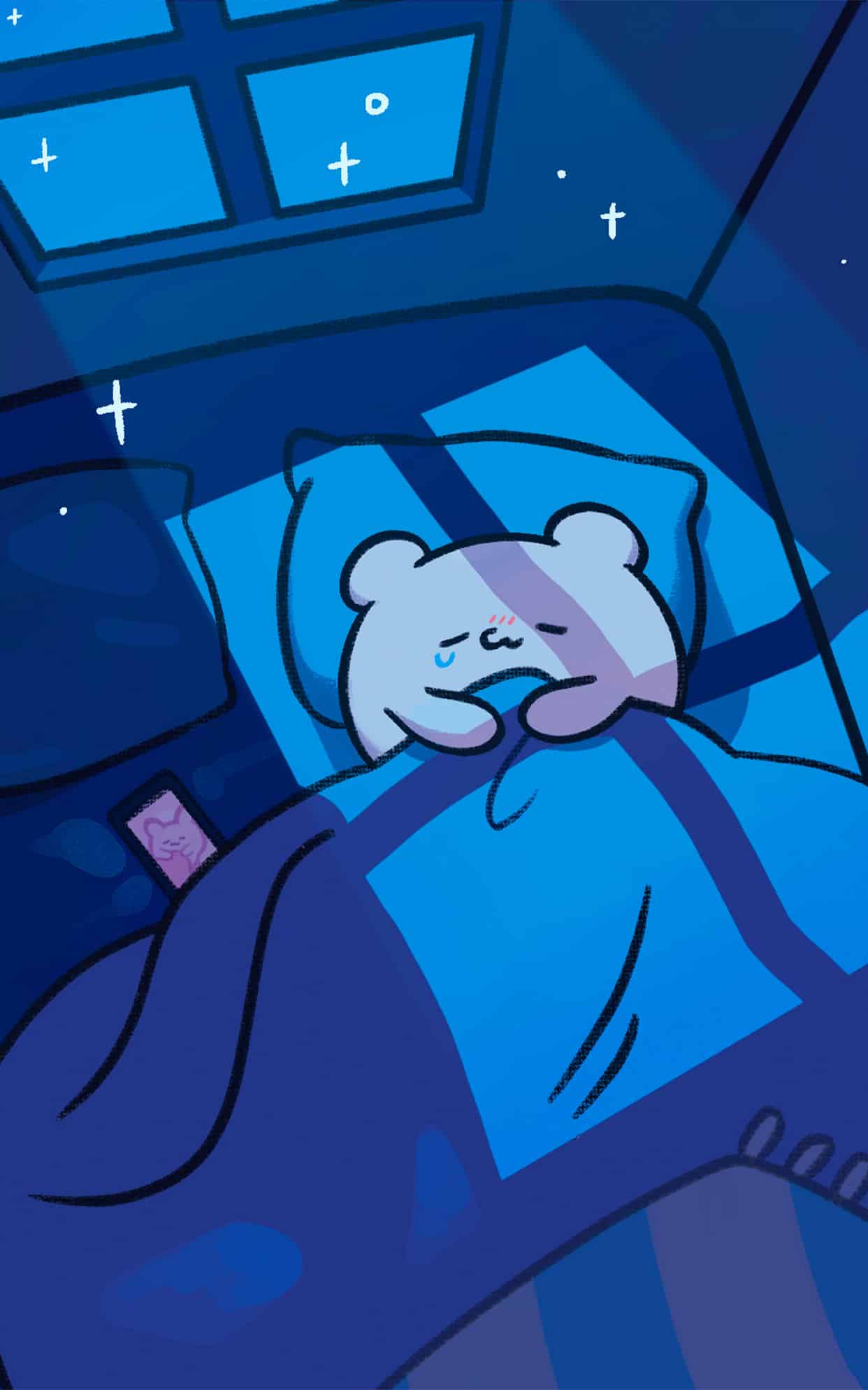 《想念你的夜晚》表情包&高清壁纸，支持导入微信和QQ作为表情包-哔哩小岛