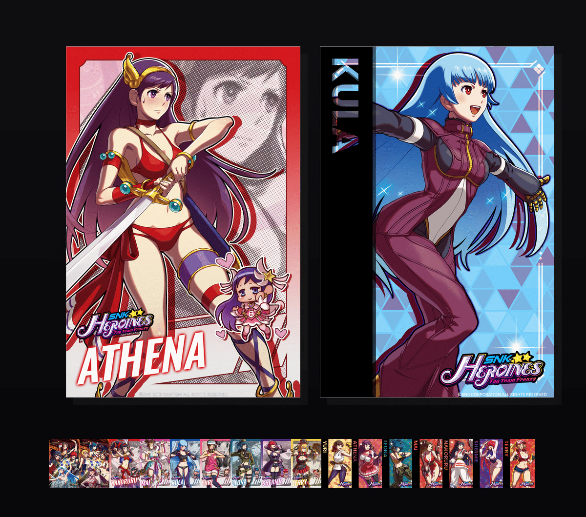 《SNK-女神大乱斗》表情包&高清壁纸，支持导入微信和QQ作为表情包-哔哩小岛