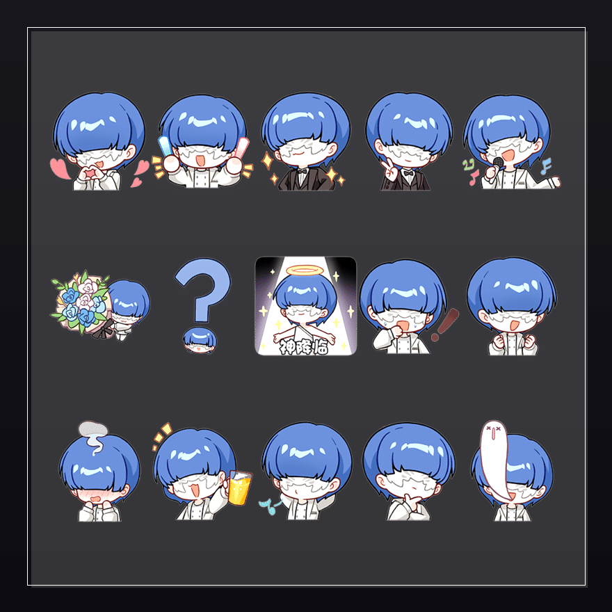 yama 表情包预览