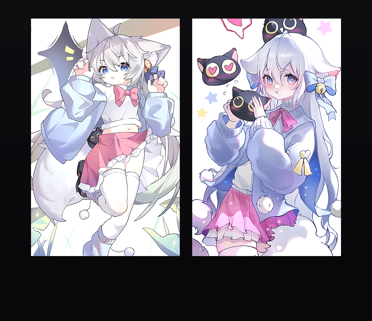 《小小猫烧》表情包&高清壁纸，支持导入微信和QQ作为表情包-哔哩小岛