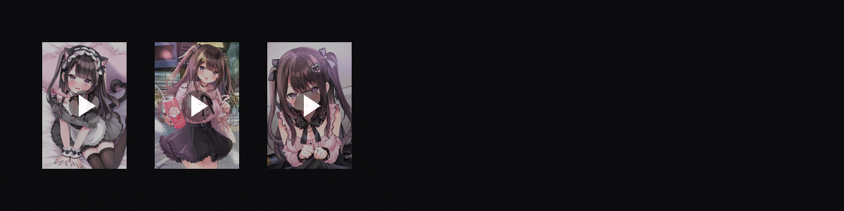 地雷系女子  动态壁纸预览