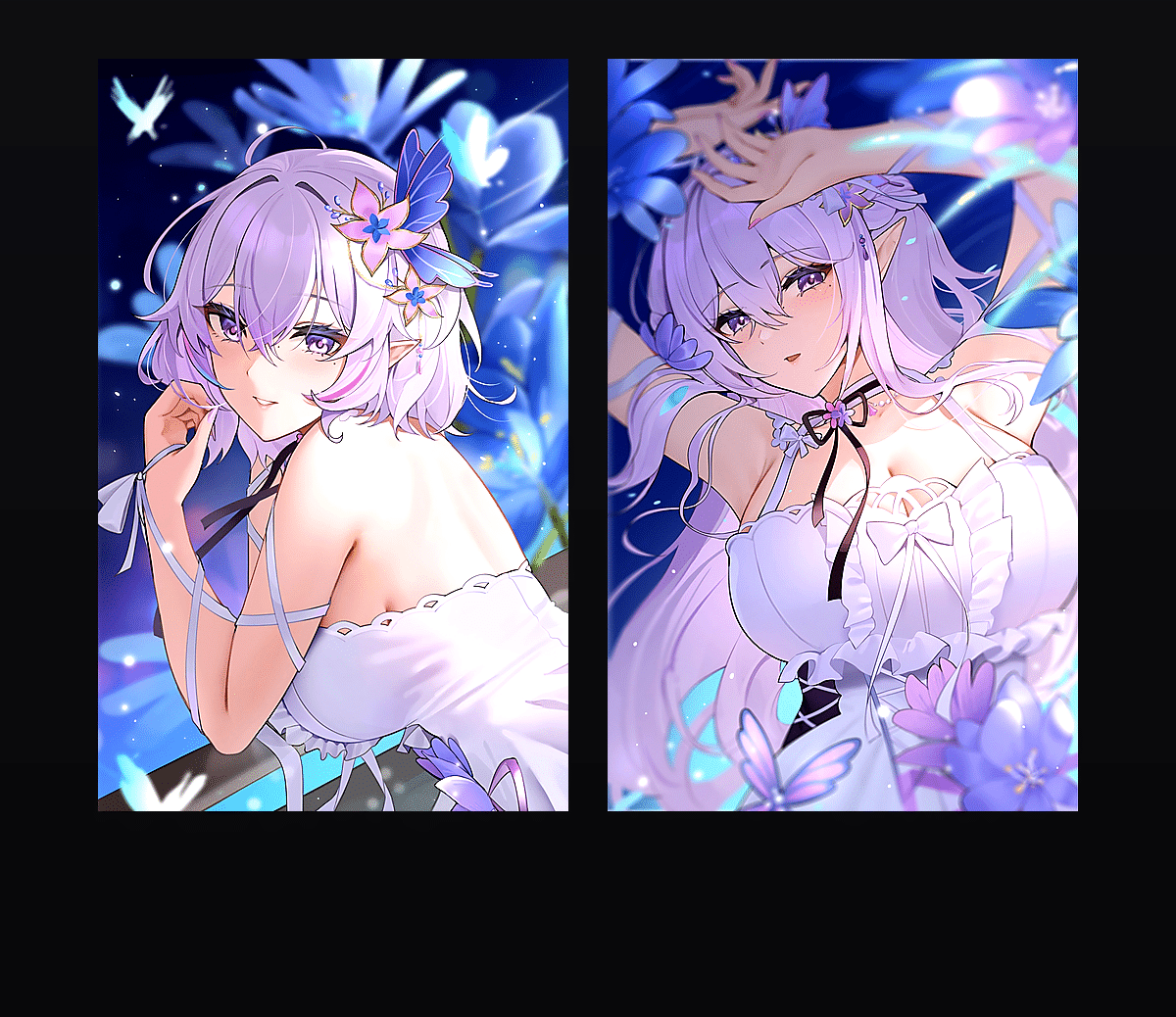 《小苍兰.夜》表情包&高清壁纸，支持导入微信和QQ作为表情包-哔哩小岛