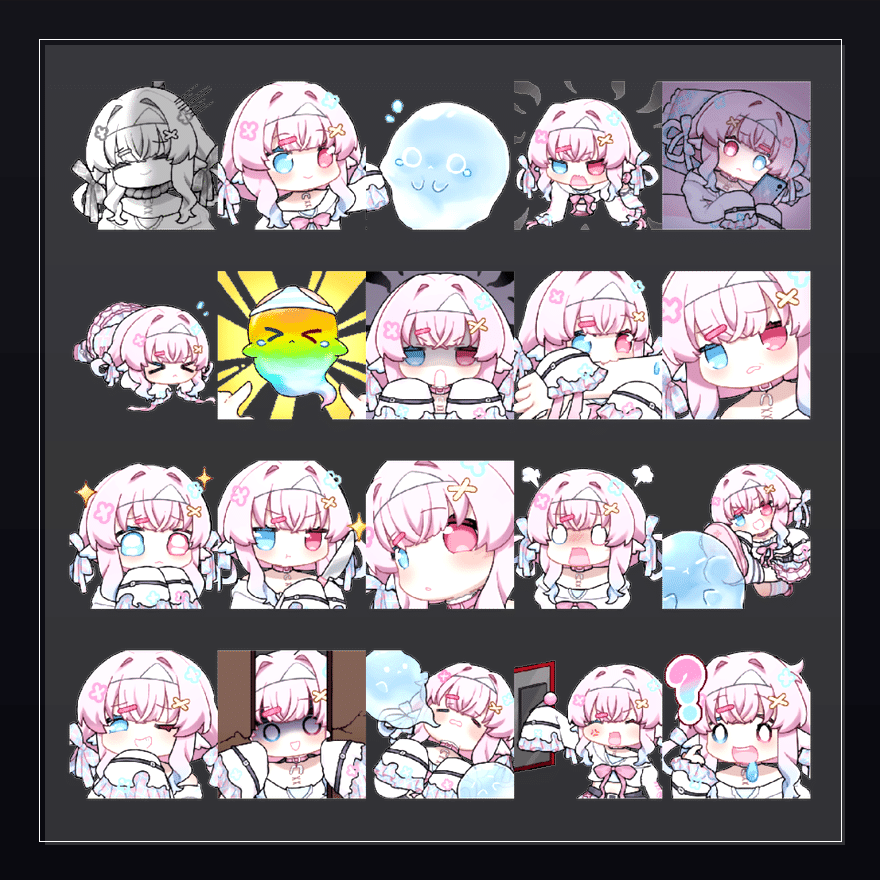 梦色回忆 表情包预览