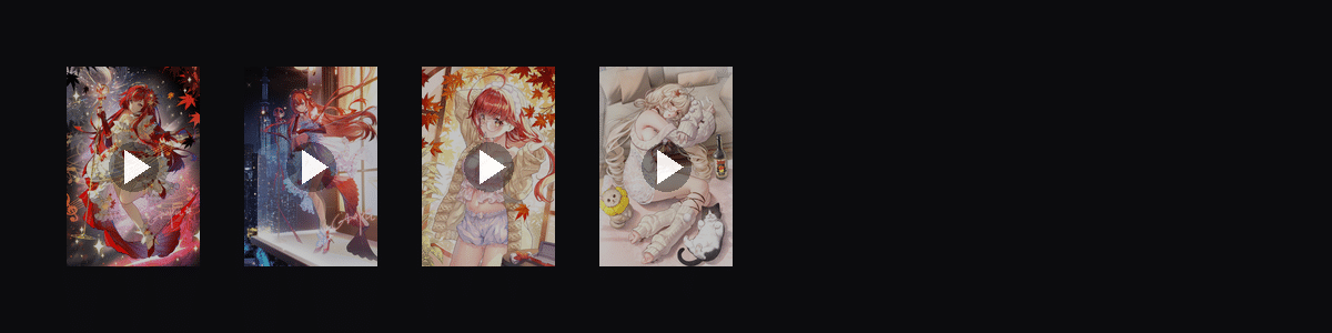 红发歌姬降临  动态壁纸预览