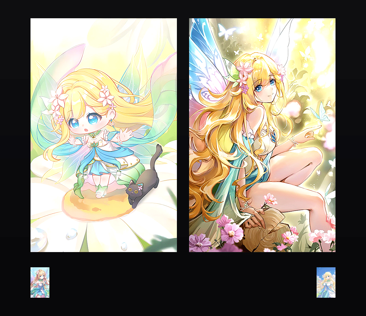 《雪薇澜Viola精灵主题装扮》表情包&高清壁纸，支持导入微信和QQ作为表情包-哔哩小岛