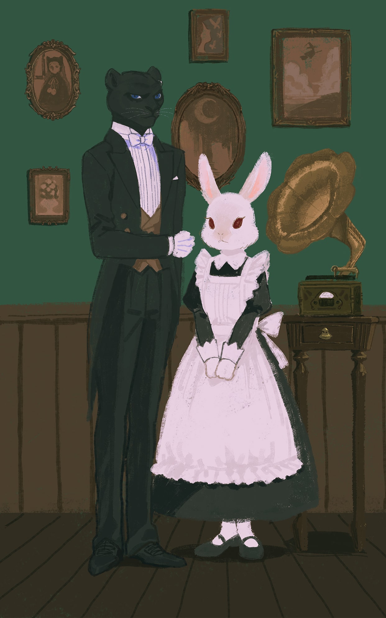 《夜之侍从》表情包&高清壁纸，支持导入微信和QQ作为表情包-哔哩小岛