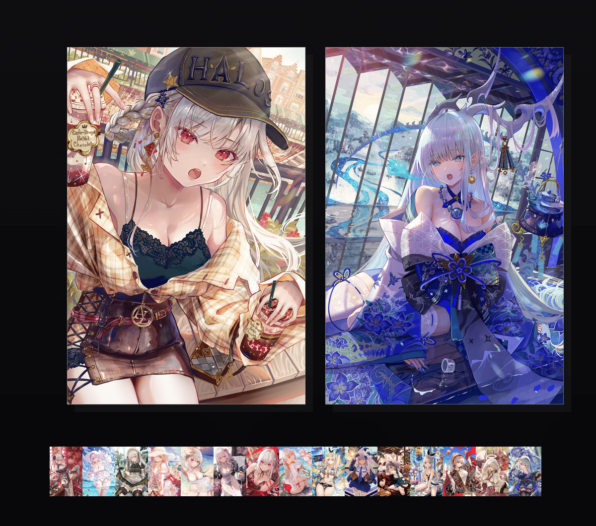 《伊藤らぼ艺术集》表情包&高清壁纸，支持导入微信和QQ作为表情包-哔哩小岛