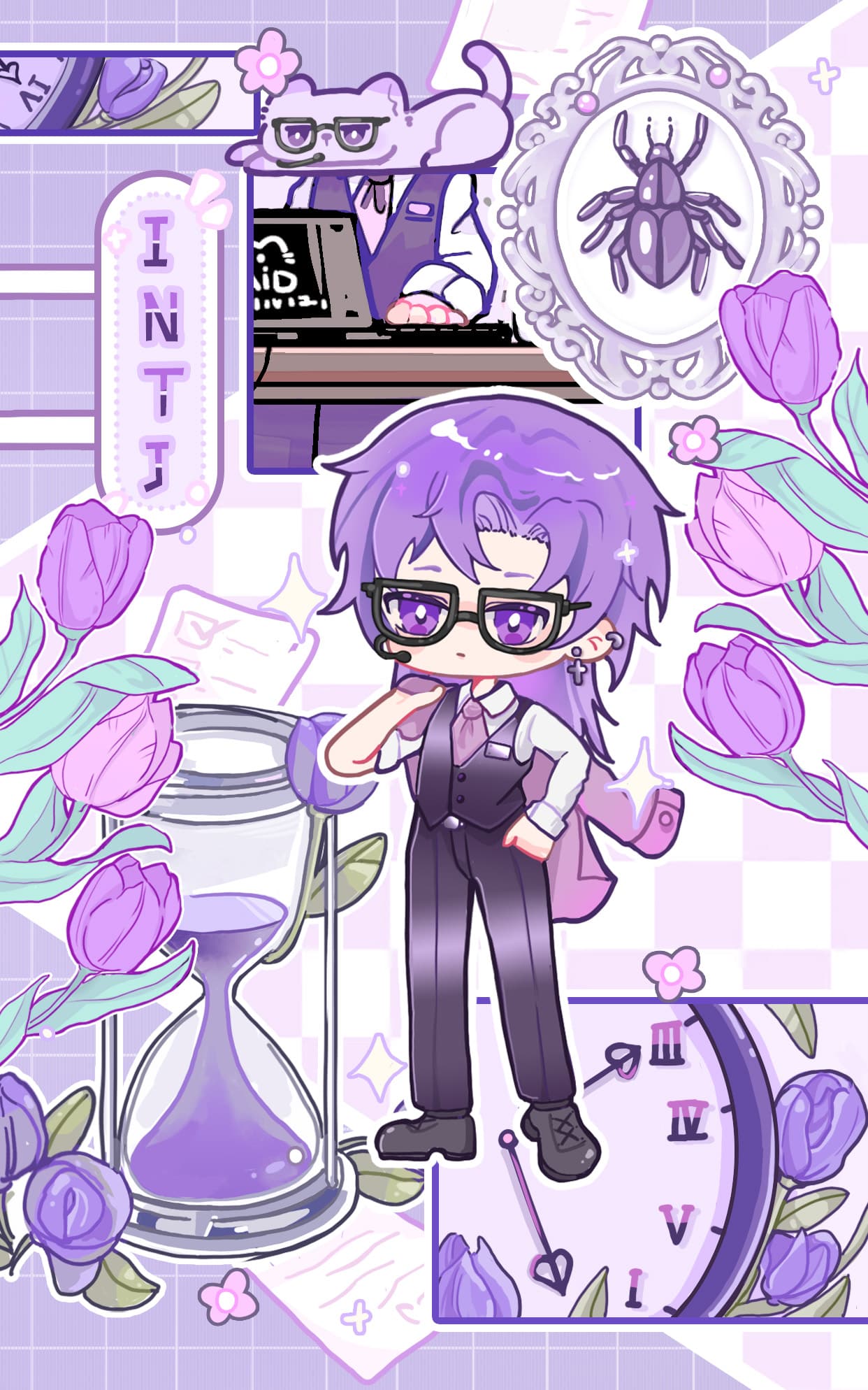 《INTJ建筑师》表情包&高清壁纸，支持导入微信和QQ作为表情包-哔哩小岛