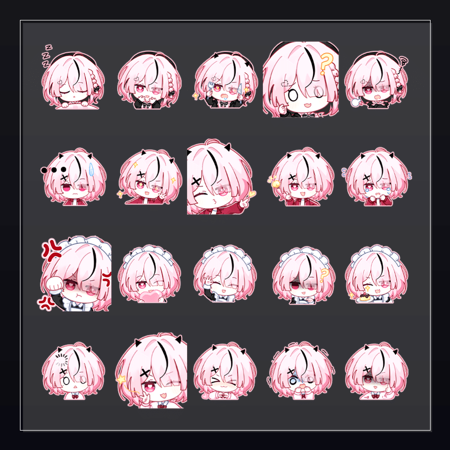 萌即正义 表情包预览