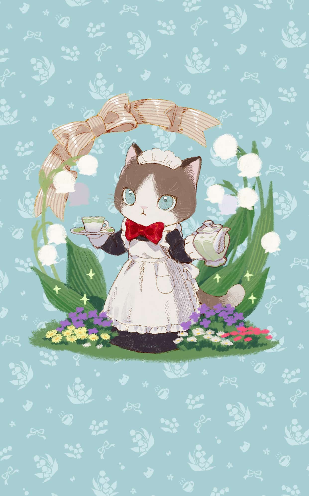 《铃兰庭院》表情包&高清壁纸，支持导入微信和QQ作为表情包-哔哩小岛